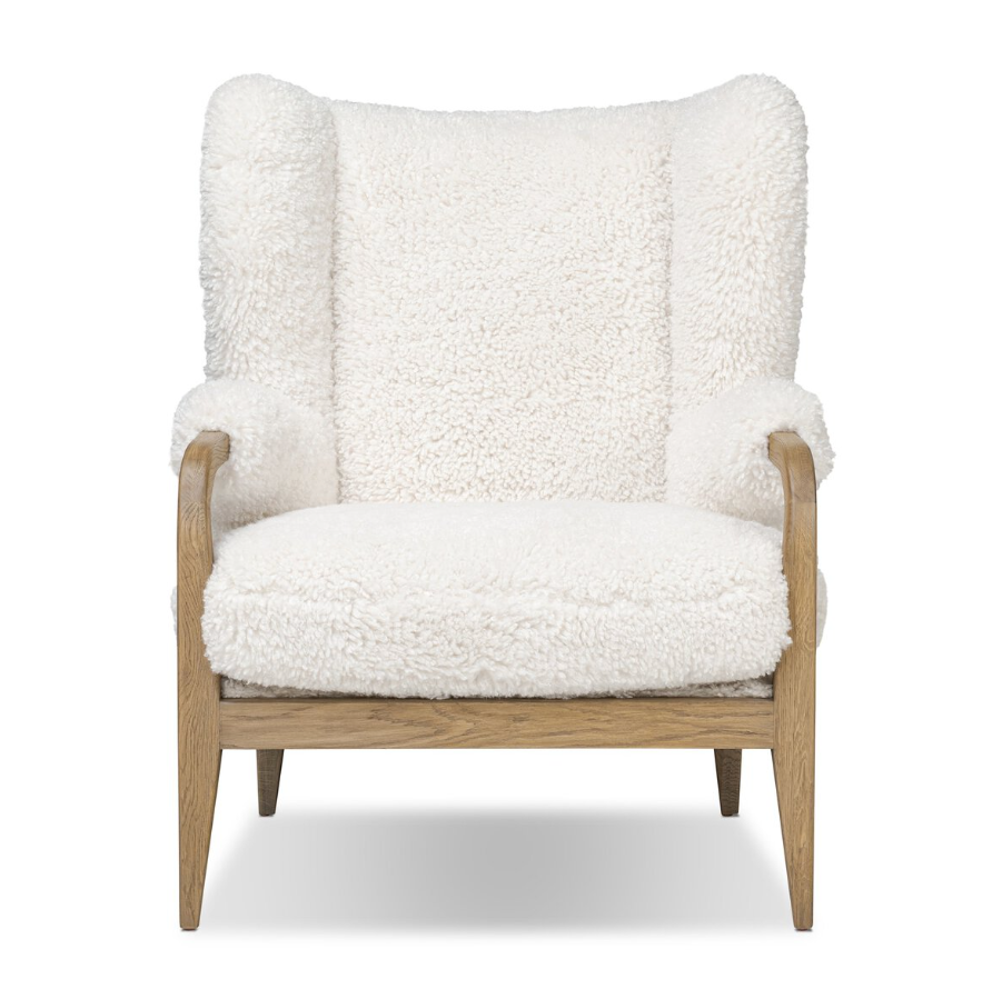 Amber Lewis X Four Hands Sedoni Chair-Andes Natural: Available at City Home PDX