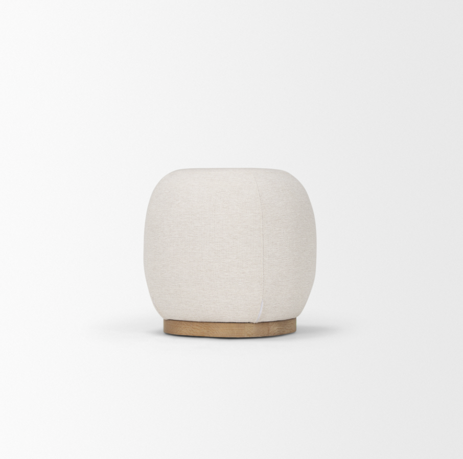 Siren Round Accent Stool: Product View