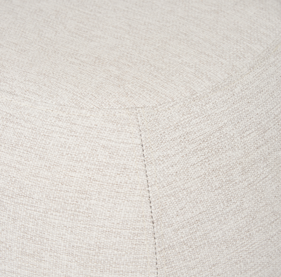 Siren Round Accent Stool: Up-Close Product View