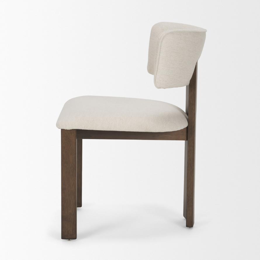 Soho Curve Open Back Dining Chair: 2nd Product Side View