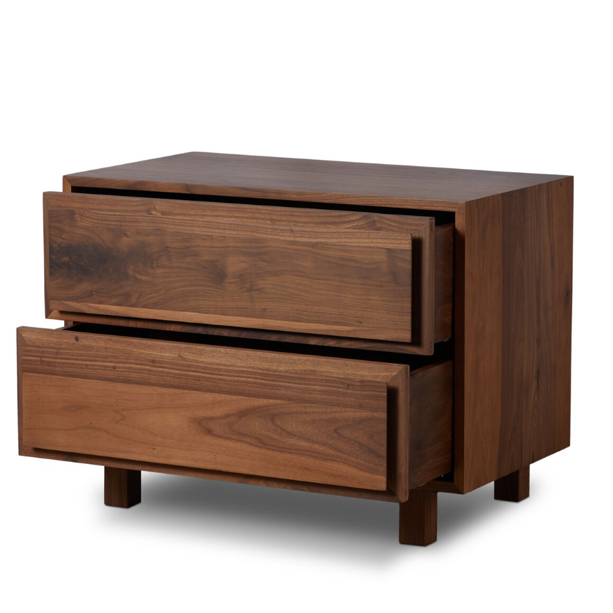 Stafford Nightstand: Open Drawers Product View