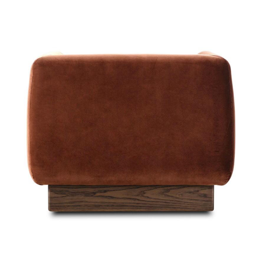 Samir Swivel Chair: Product Back View
