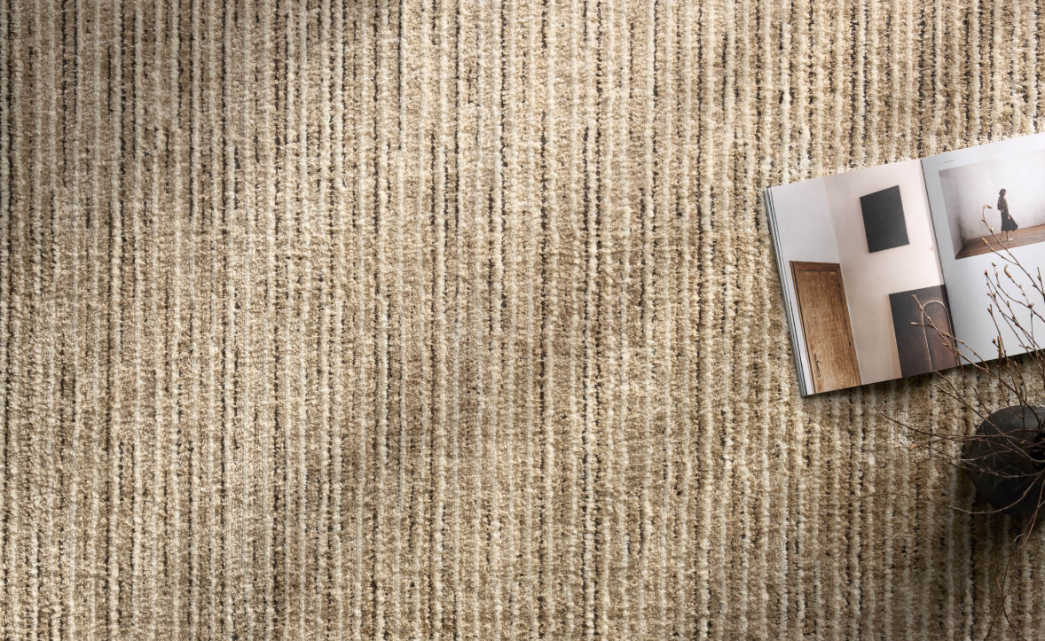 Jeremiah Brent X Loloi Bleecker Rug in Sand/Charcoal: 2nd Product Pattern View