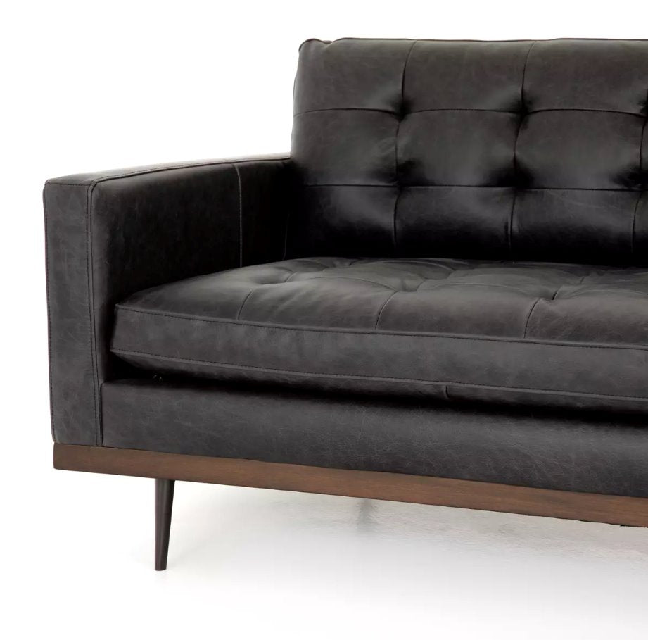 Lexi Sofa in Sonoma Black: Up-Close Product View