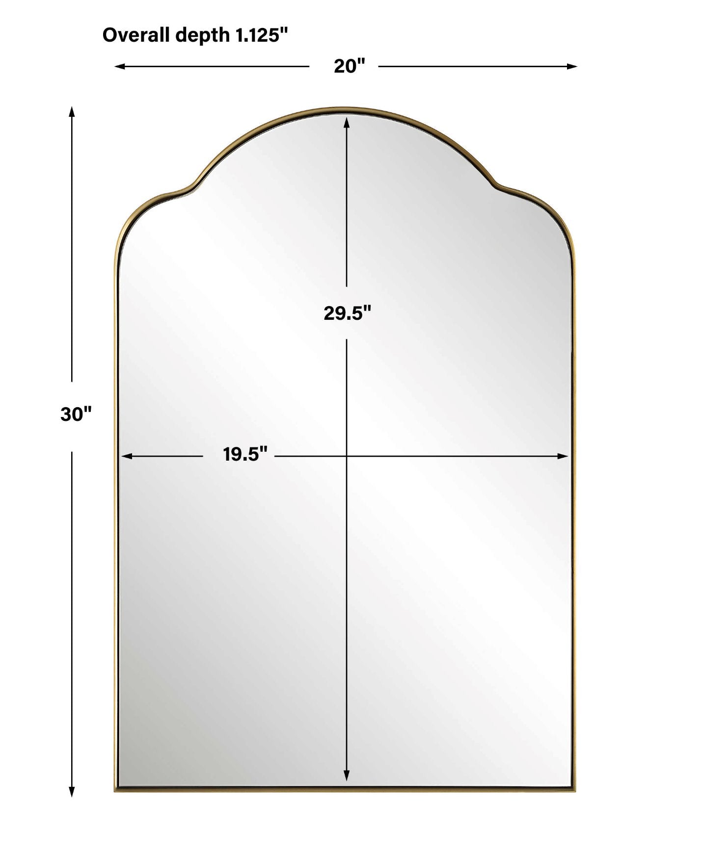 Sidney Arch Mirror
