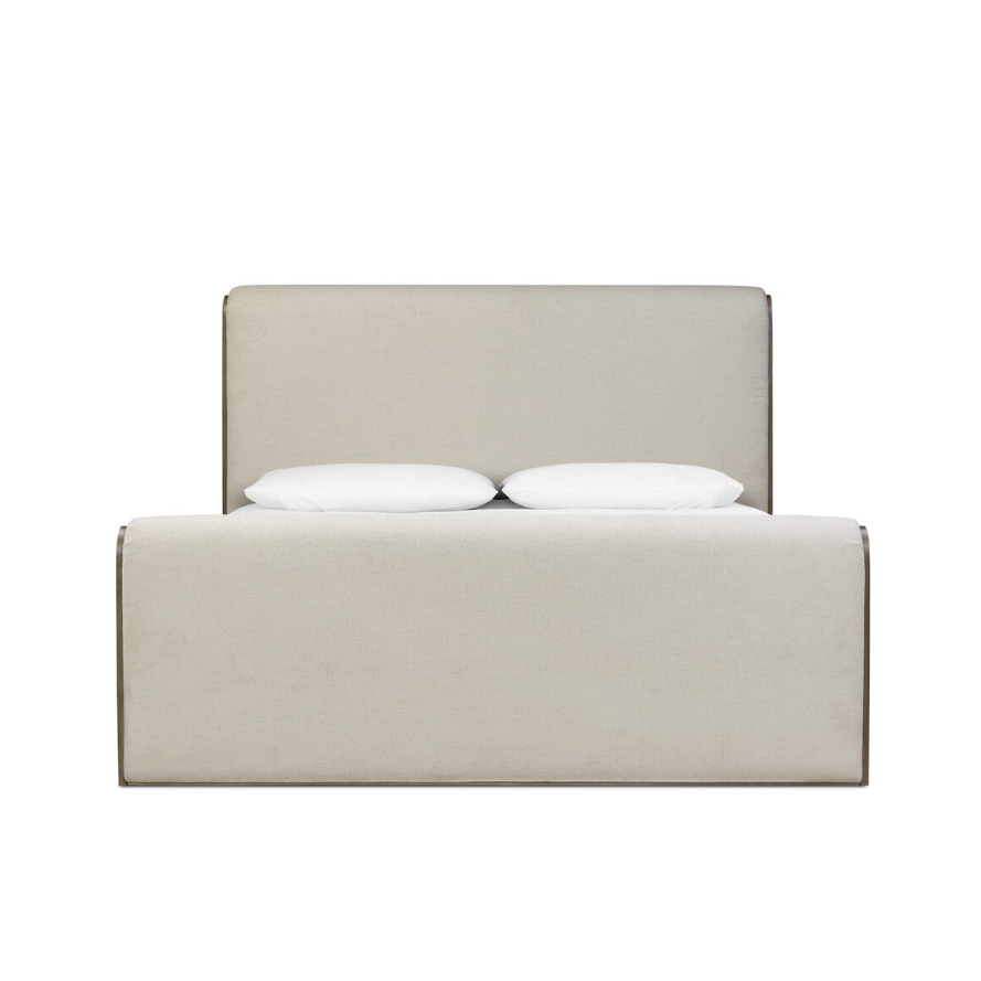 Sloane King Bed-CryptonWayfarerSnow: Available at City Home PDX