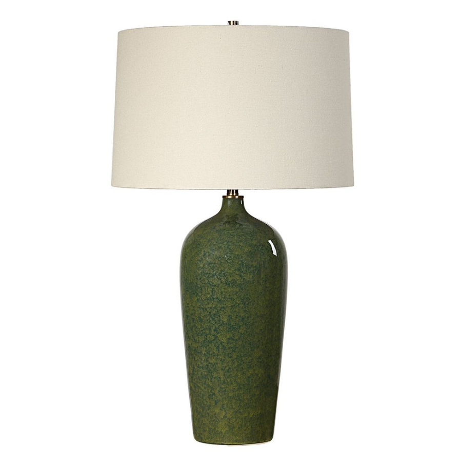 Emerald Green Table Lamp: Available at City Home PDX