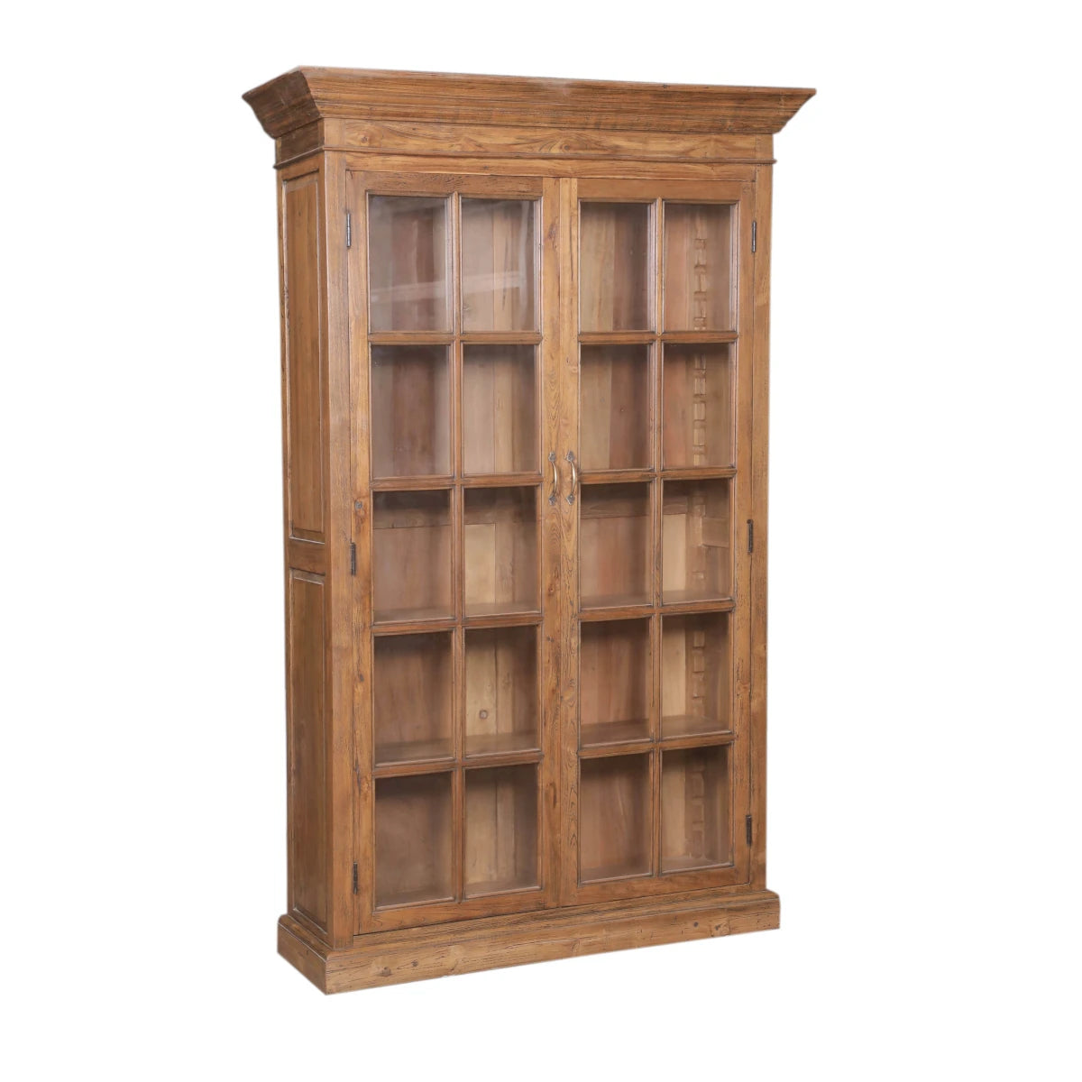 Handcrafted Cabinet with Glass-Style B: Product View