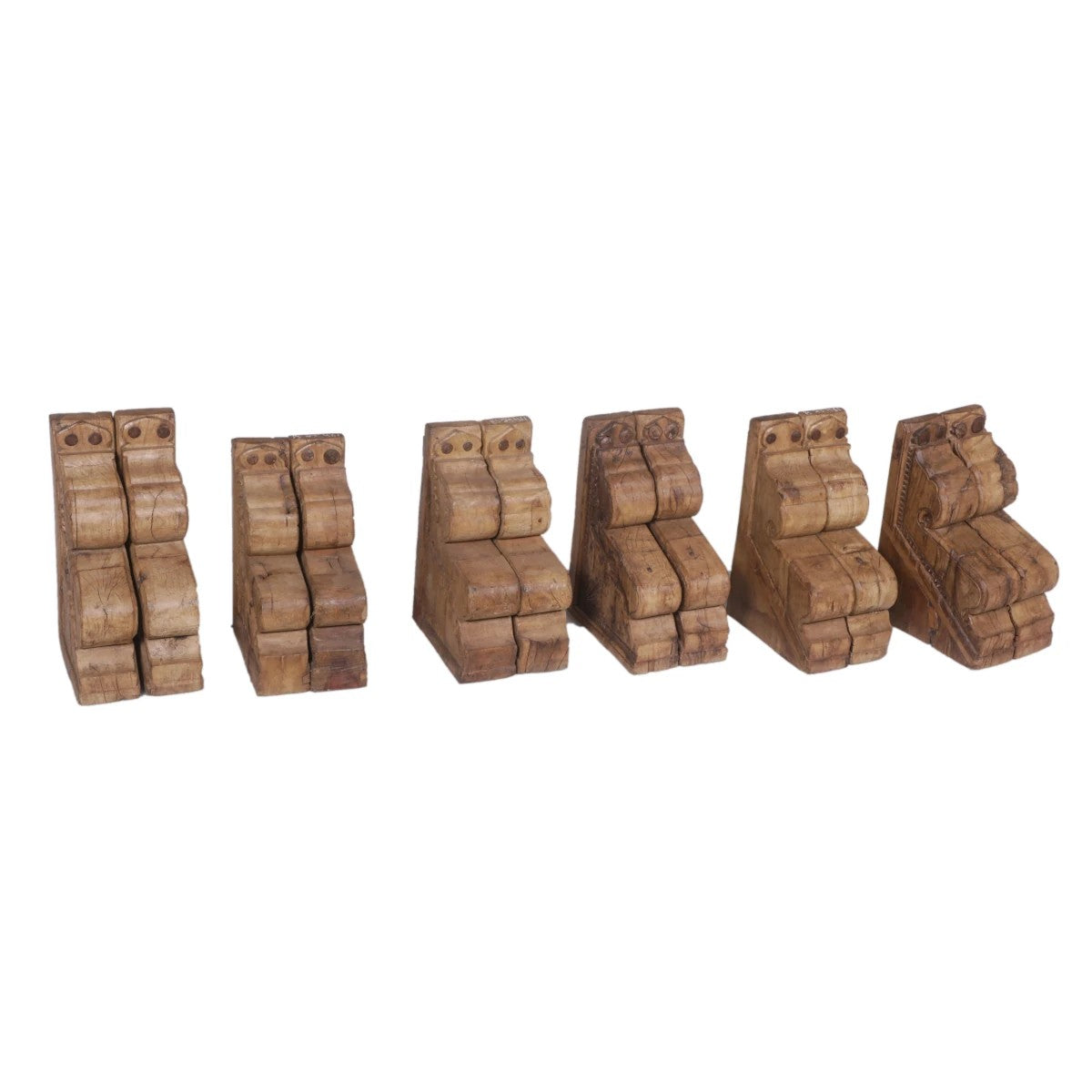 Artisan Crafted Teak Bracket: Product View