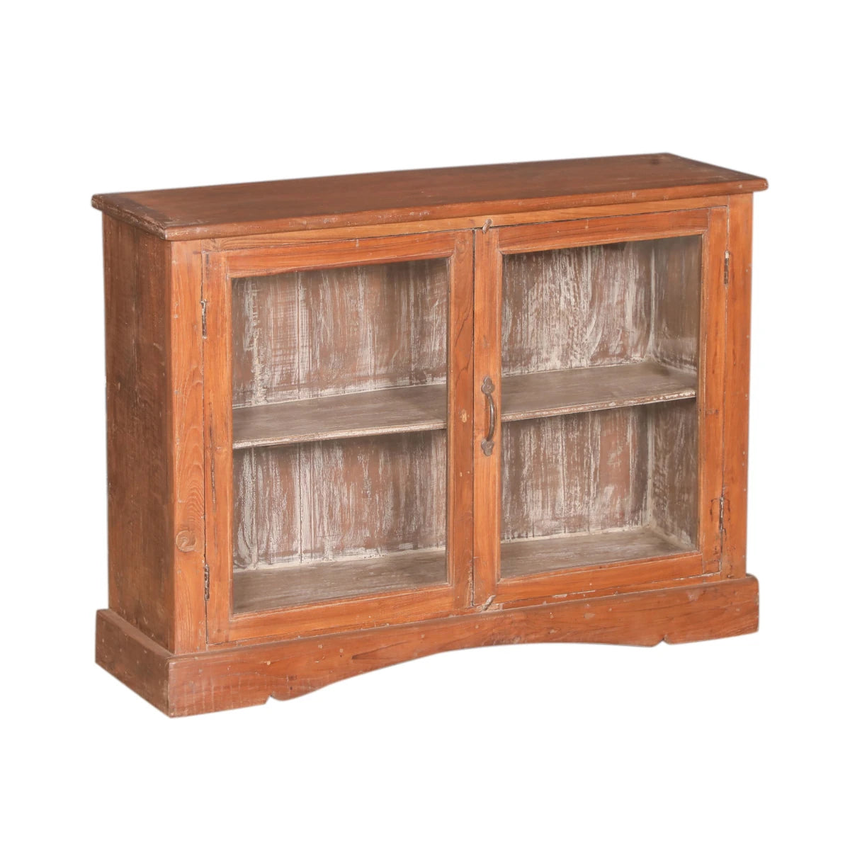 Lowboy Cabinet with Glass-Style C: Product View