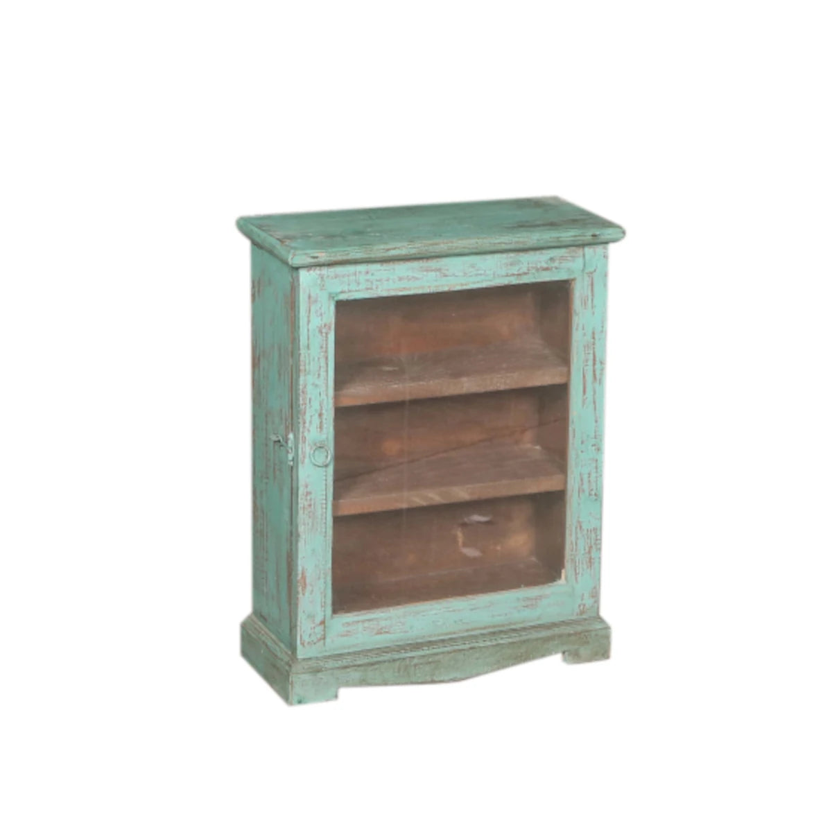 Wooden Cabinet with Glass-Style D: Product Style 2 View
