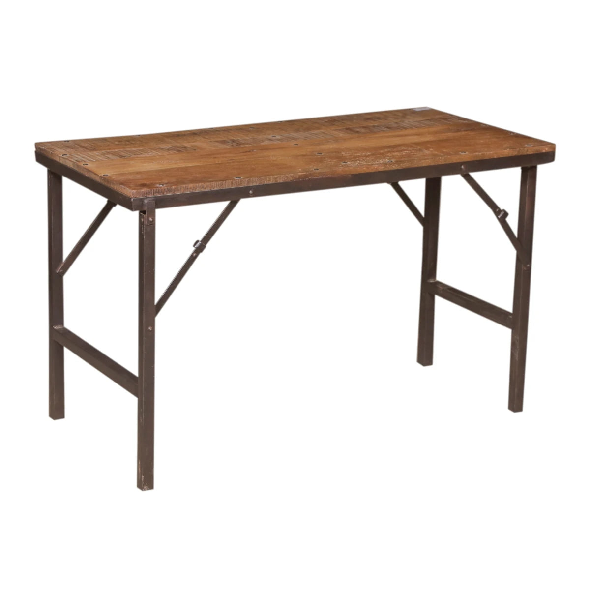 Handmade Teak/Iron Wedding Table-Style C: Product View