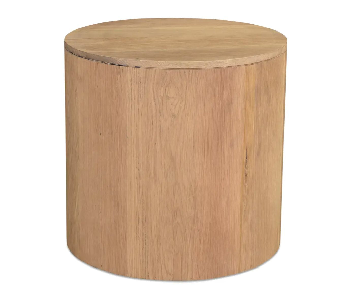 Theo One Drawer Nightstand: Product Back View