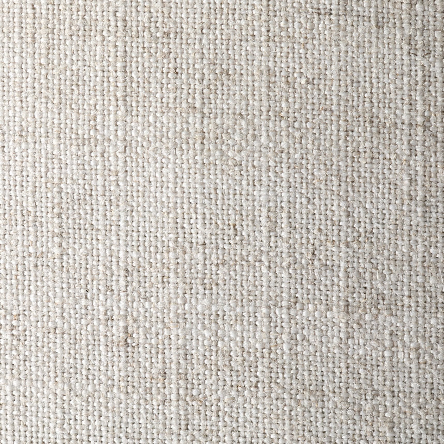 Tilda Nesting Ottomans, Set of 2: Up-Close View of Oatmeal Fabric