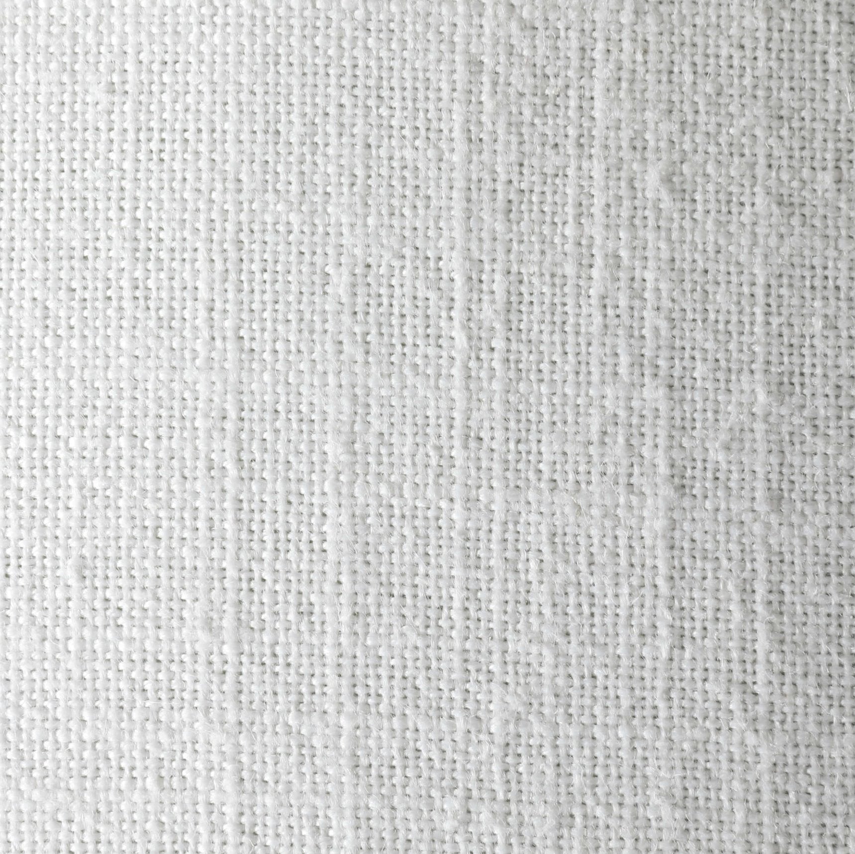 Tilda Nesting Ottomans, Set of 2: Up-Close View of Creamy White Fabric 