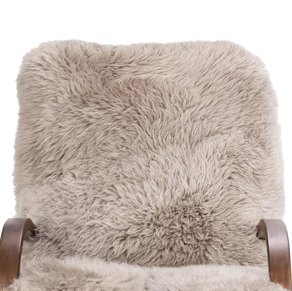 Tobin Chair: Mongolian Fur View