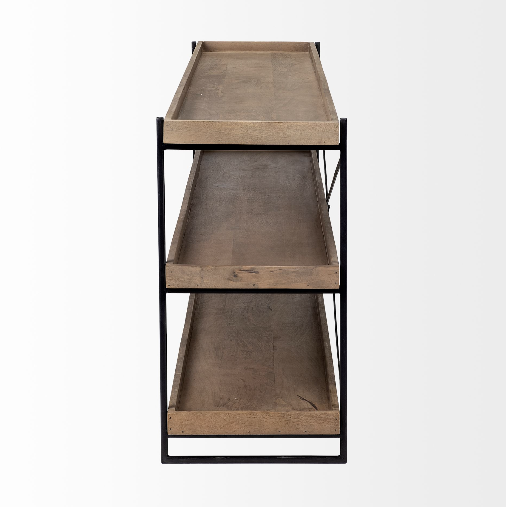 Trey I Console Table: Product Side View