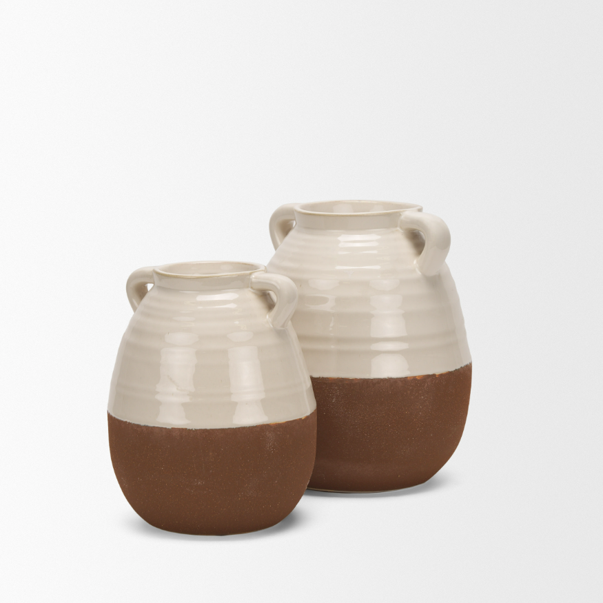 Tryna Ceramic Vase: 2nd Different Size Product View