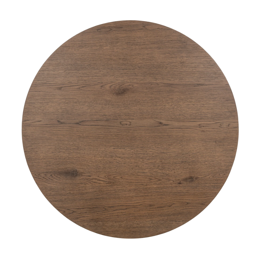 Vander Round Coffee Table: Front Tabletop View