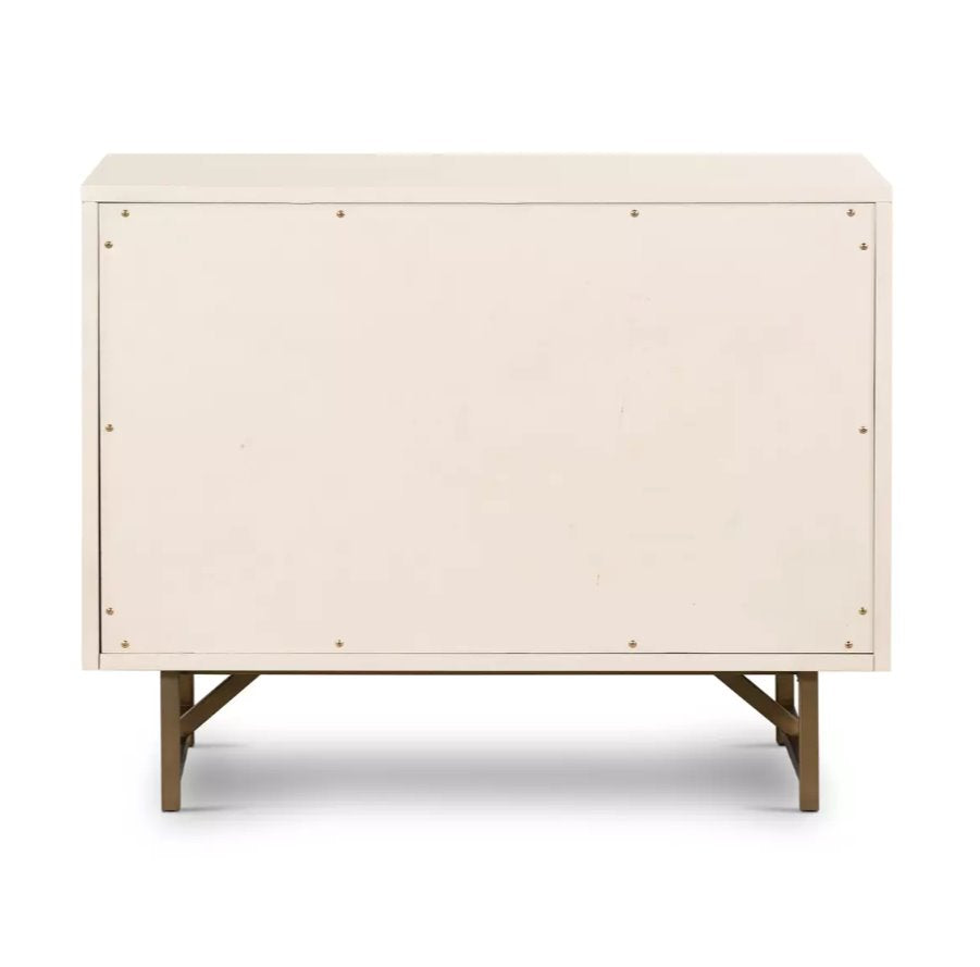 Van Rectangular Nightstand: Product Back View