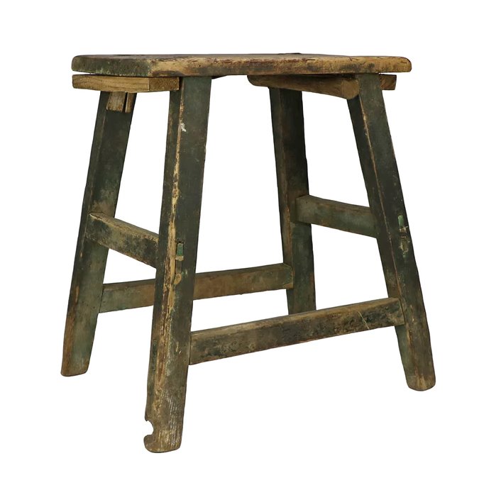 Vintage Village Stool: Product View