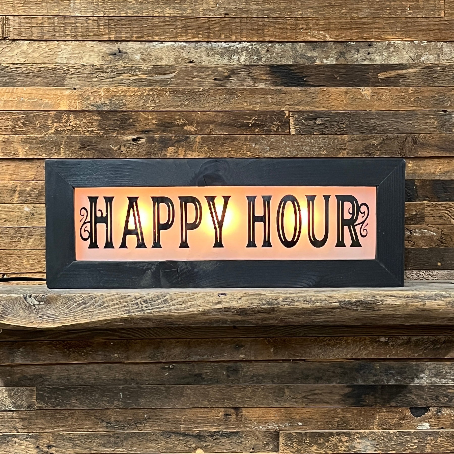 Vintage Style Light Up Archives Sign | Library Home Decor | City Home