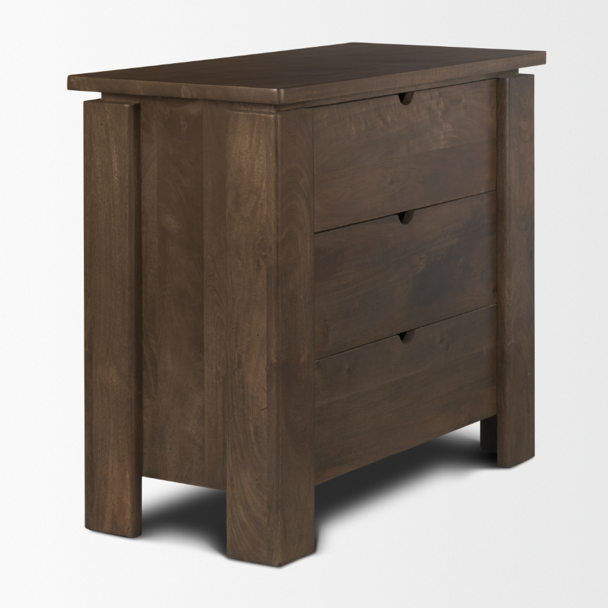 Wallen 3 Drawer Cabinet: Product Quarter View