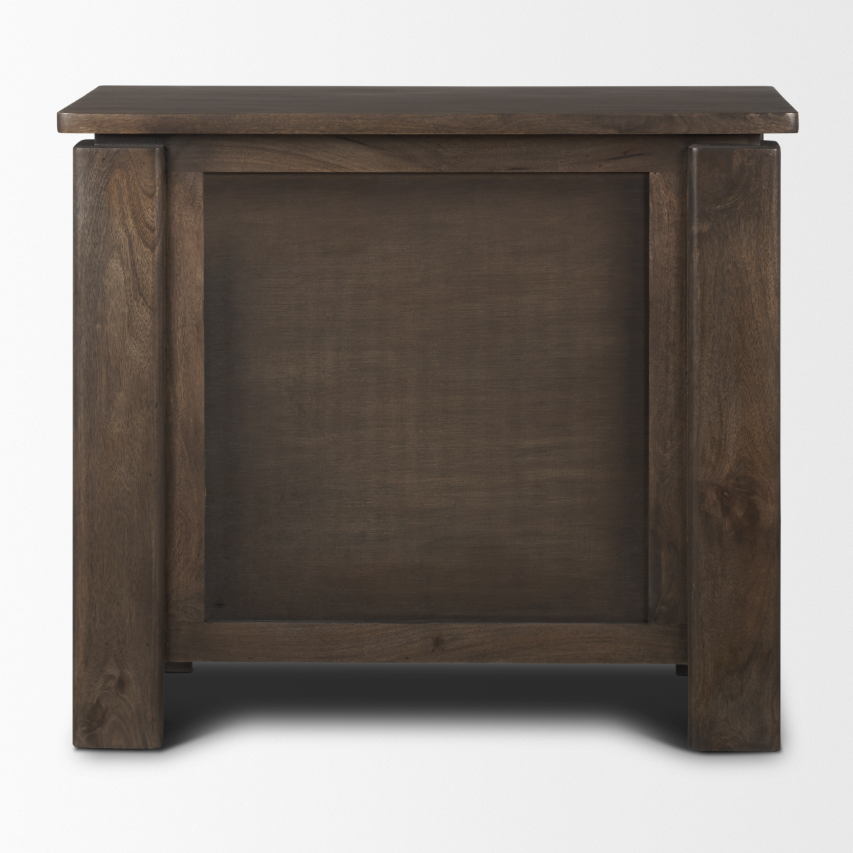 Wallen 3 Drawer Cabinet: Product Back View