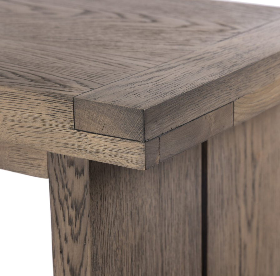 Warby Console Table: Product Corner View