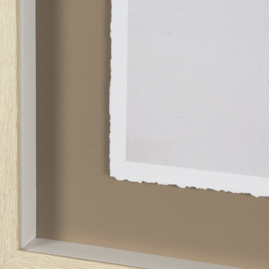 Weathered Silence Wall Art: 3rd Up-Close Product View