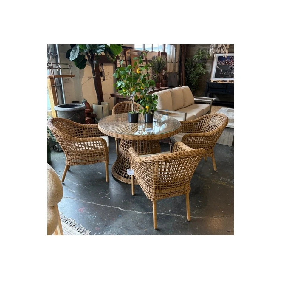 Wicker Outdoor Chair: Available at City Home PDX Outlet 