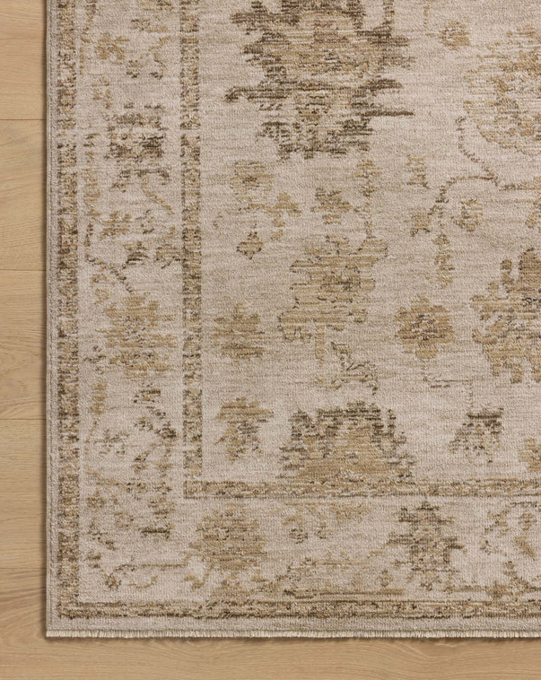 Willa Rug in Fog/Natural: Up-Close Product View