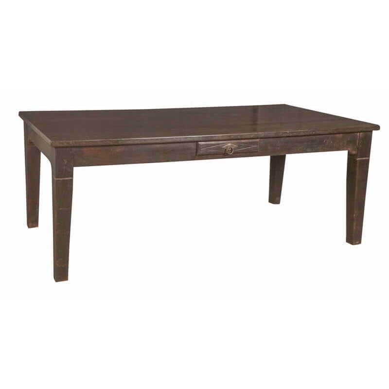 Wooden Dining Table: Available at City Home PDX