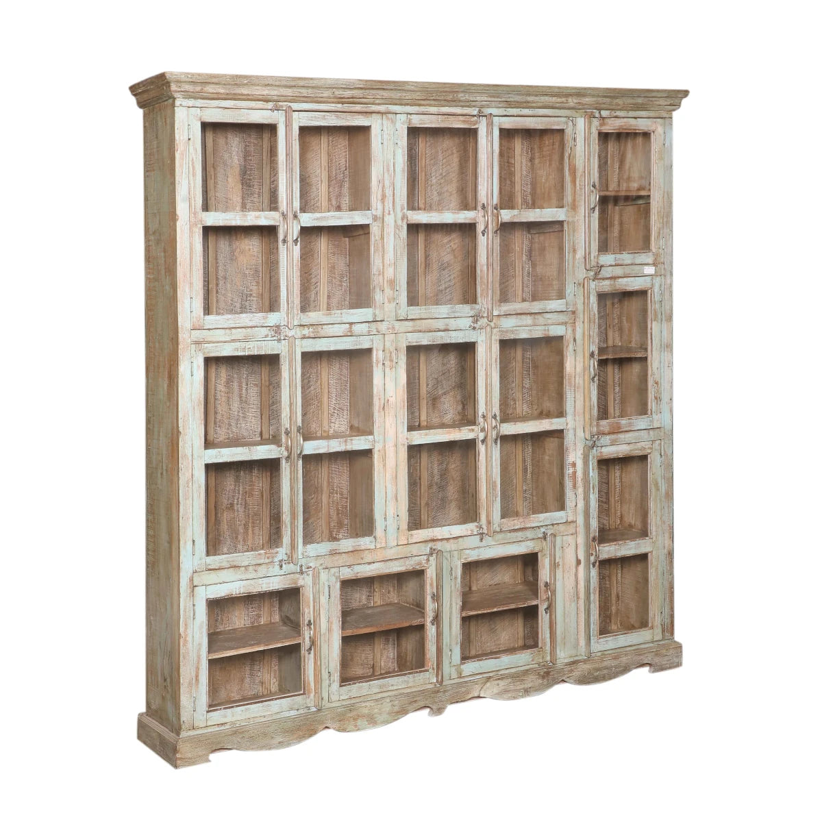 Handcrafted Book Rack Cabinet-Style Two: Available at City Home PDX