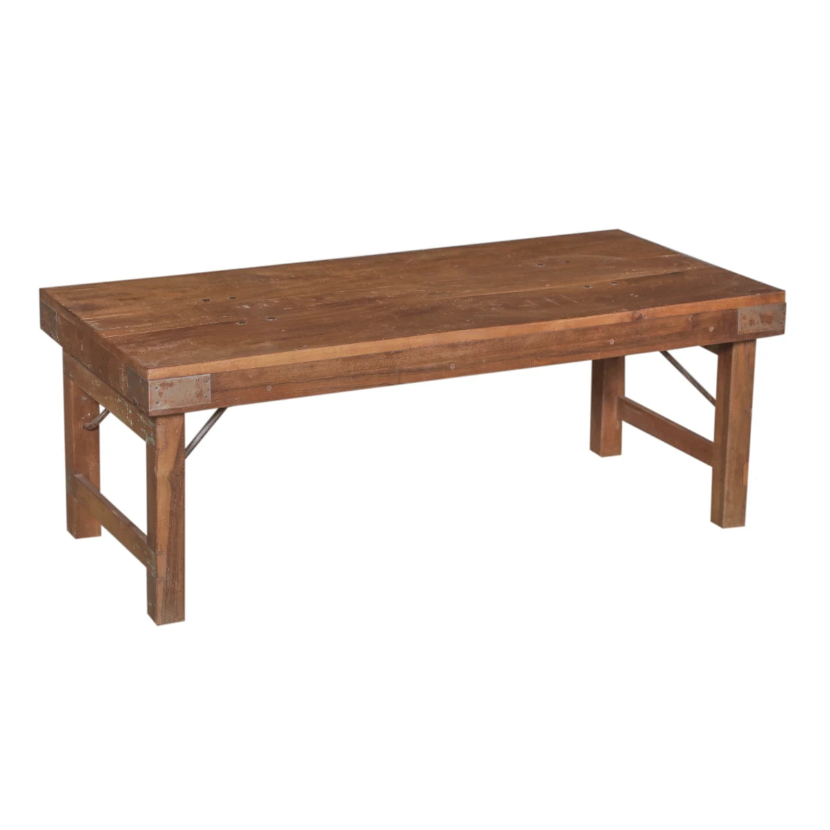 Handcrafted Teak Wedding Table-Style B: Product View