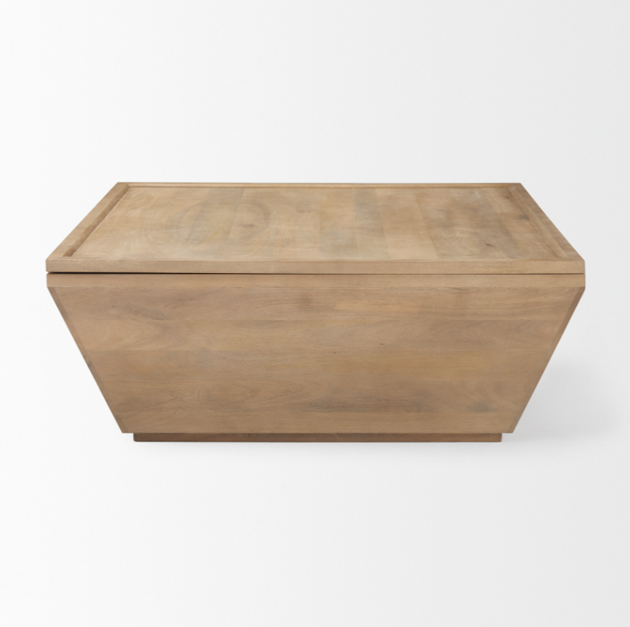 Wyatt Angular Coffee Table: Product Side View