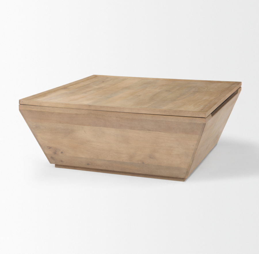 Wyatt Angular Coffee Table: Product Quarter View