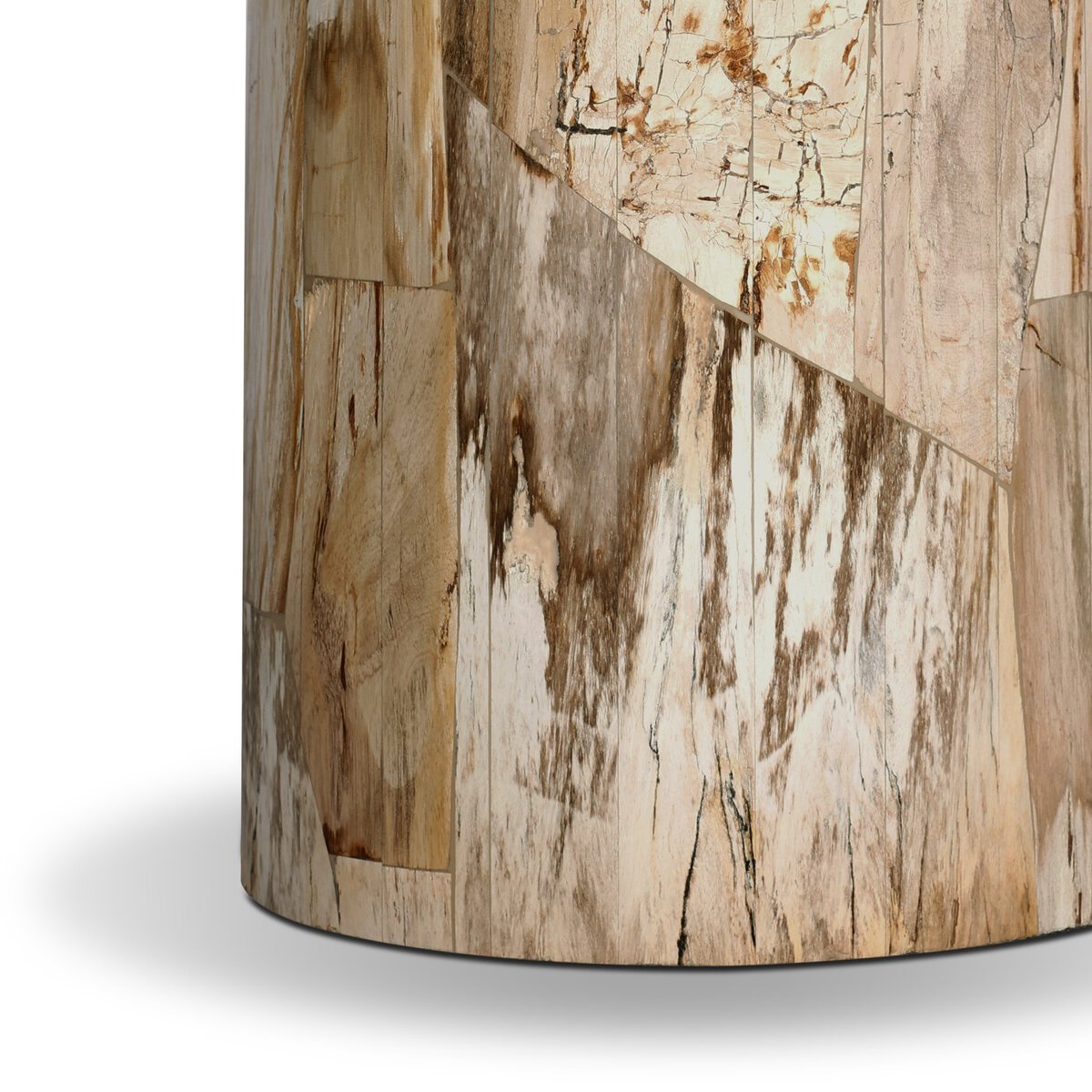 Aida End Table - detail view of base