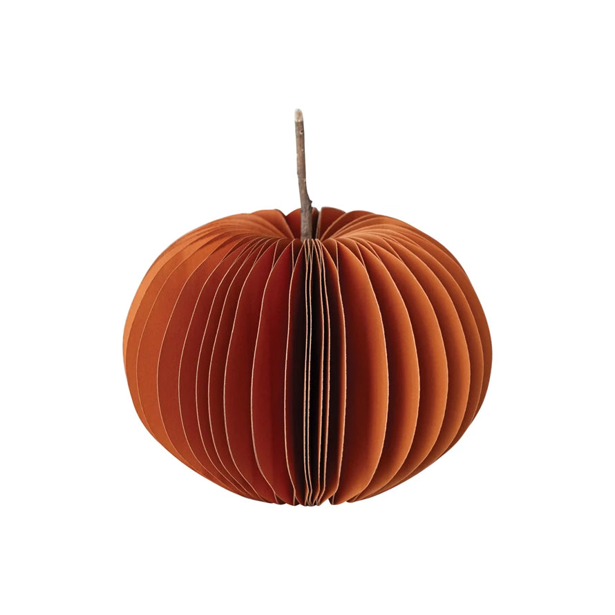 Folding Paper Pumpkin - shop Halloween home accessories at City Home
