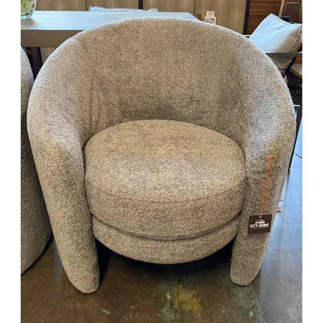 Leo Accent Chair in Grey - available at the City Home Outlet