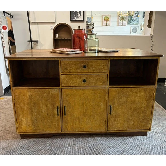 Two-Sided Kitchen Island - shop unique items at the City Home Outlet
