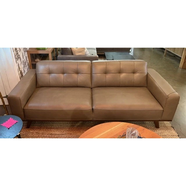 Eddison Leather Sofa - shop sofas at the City Home Outlet