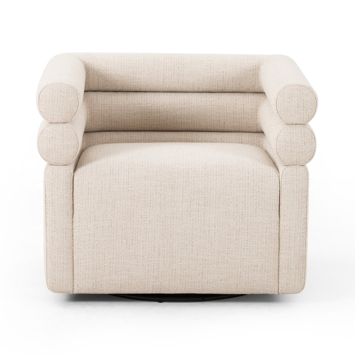 Evie Swivel Chair - front view