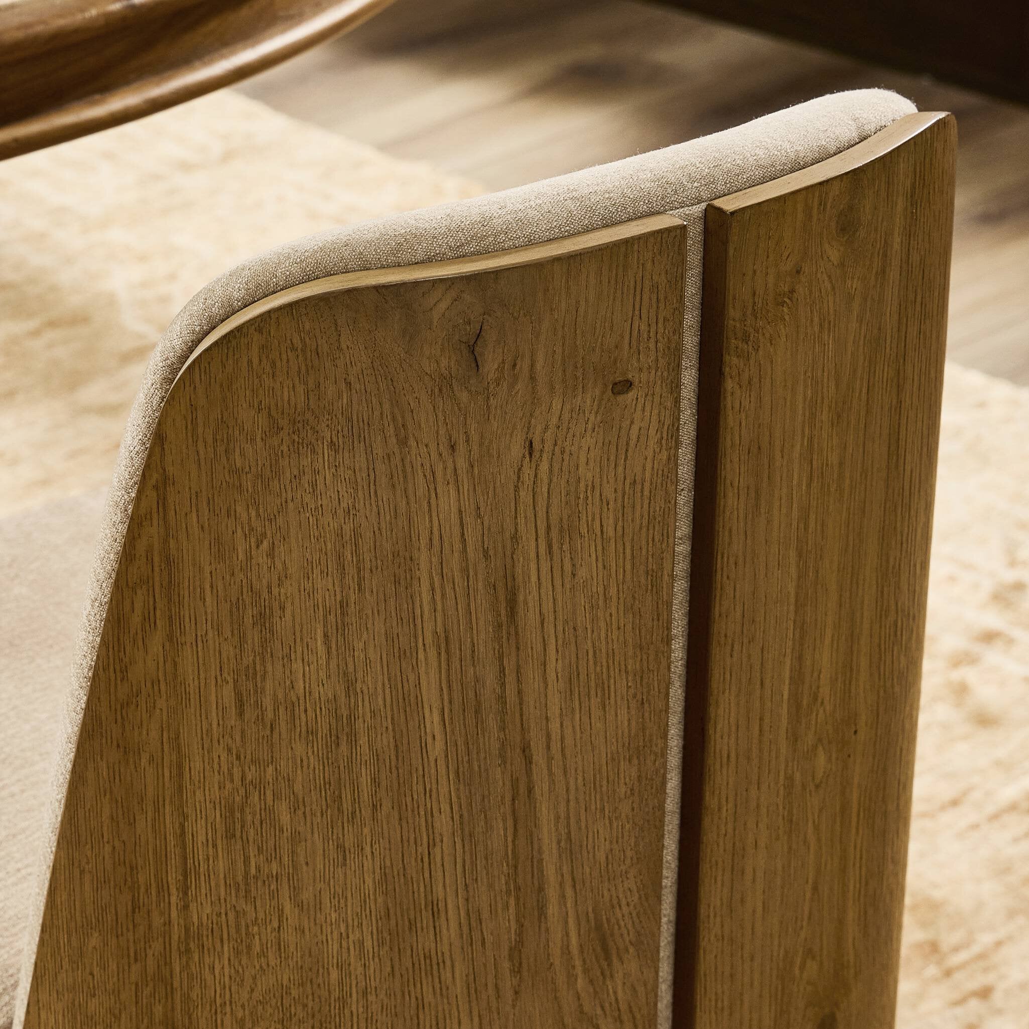 Hemphill Dining Chair - detail view of back