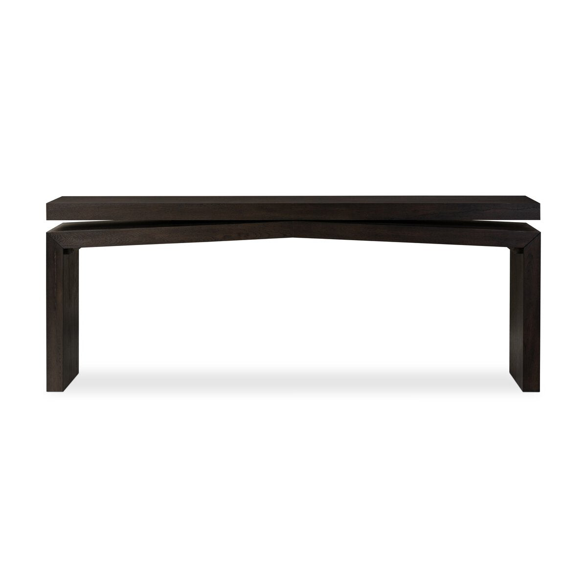 Matthes Console Table - smoked black