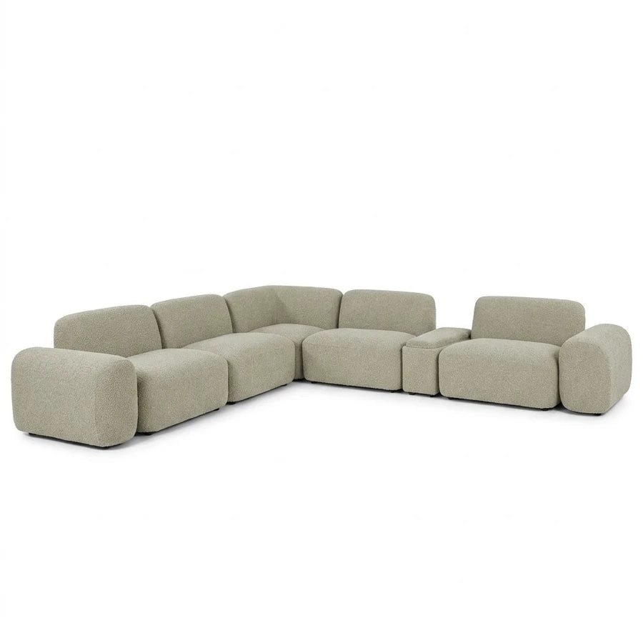 Pacifica 8 Piece Sectional - shown in tasmin moss