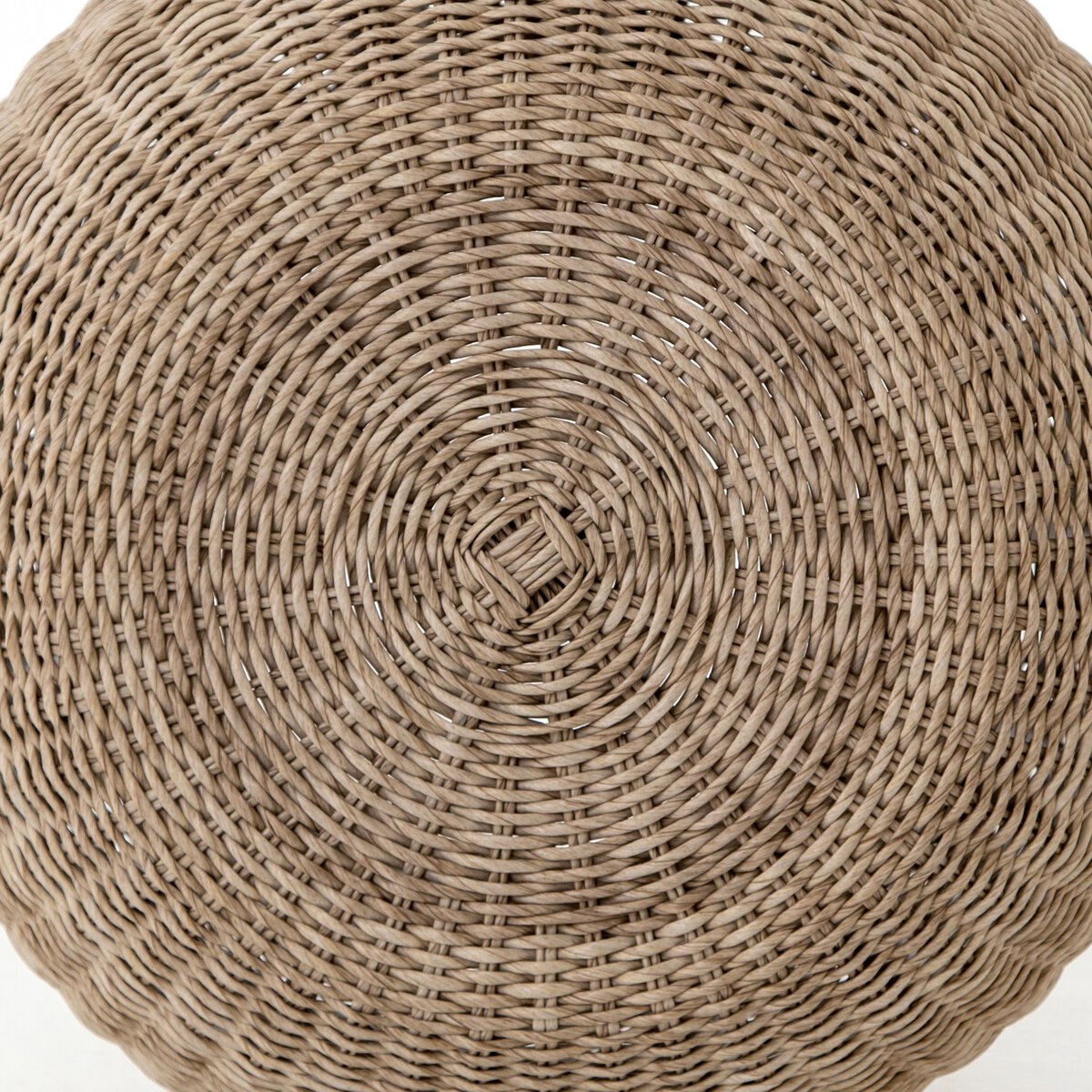 Phoenix Outdoor Accent Stool - detail of stool top