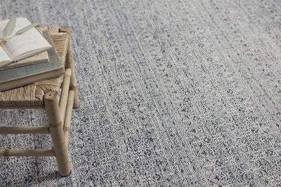 Amber Lewis Zuma Rug in Denim/Ivory: Product Video View