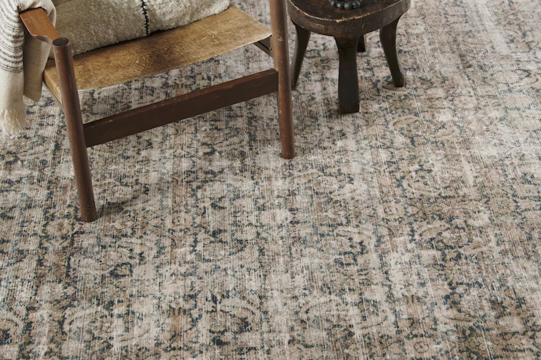 Amber Lewis X Loloi Morgan Rug in Navy/Sand: Product Video 