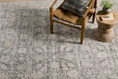 Amber Lewis Alie Rug in Charcoal/Beige: Product Video View